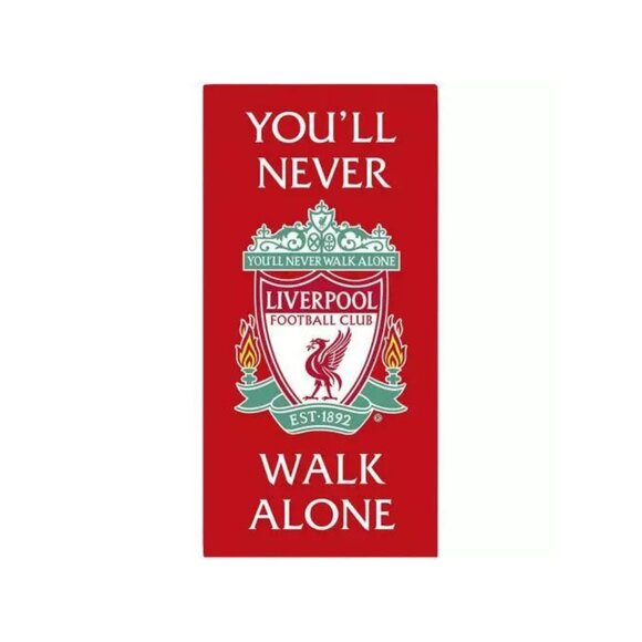 Liverpool FC Towel Bath Beach 100% Cotton 30" x 60" - Picture 1 of 4